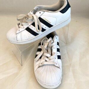 Adidas La Marque Superstar Jr. Classic Youth Sneakers White Black SZ 4.5  C77154